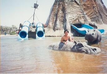 Playing with the hippos