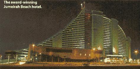 The 5-star Jumeirah Beach Hotel