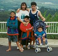 Youngest sis, Irene & Family