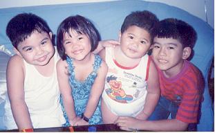 Our Siblings - Jep, Mimi, Gaibe and Ivan