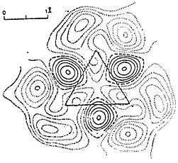 Model of anthracene terminal ring