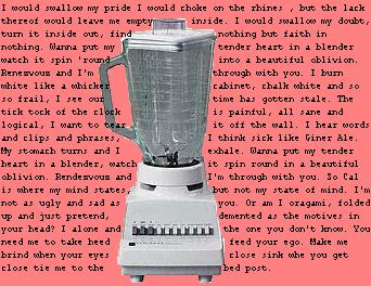 Wanna put my tender...