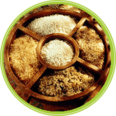 Cocina con cereales integrales