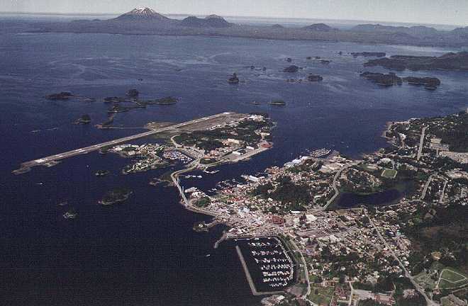 Photo: Sitka aerial view courtesy, Mark Montgomery, CW04