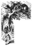 Alice Talks To Cheshire Cat