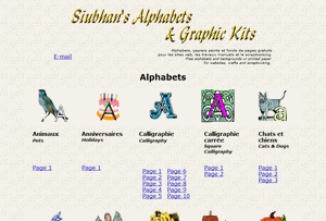Siubhan's Alphabets