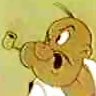 Popeye, the sailor man.&nbsp; He was tough to find!