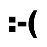 Bad day emoticon