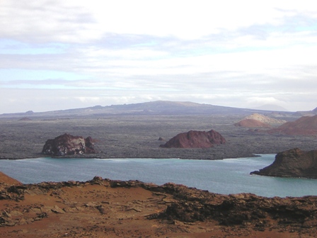 View from Bartolome Island