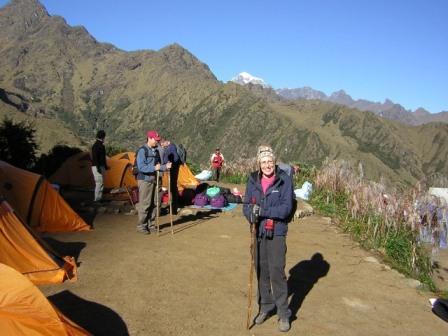 Freezing morning in camp