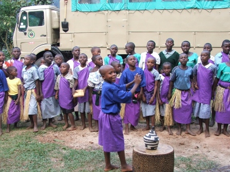 Orphan School singer and dancers, Bwindi