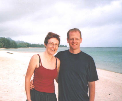 Angela and Steve, Rarotonga