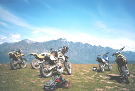 Biking near Queenstown