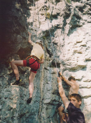 rock "climbing"