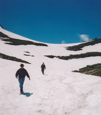 alan and robin, fauldhorn, near grindelwald
