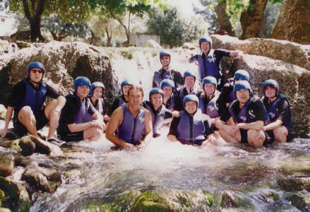 after rafting