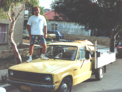 carlton and his ute