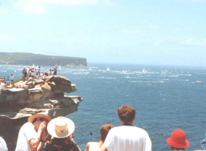 start of the sydney to hobart yacht race