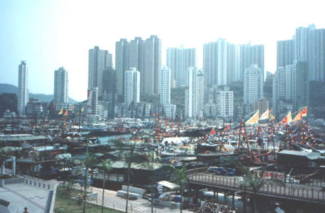 aberdeen harbour, hong kong