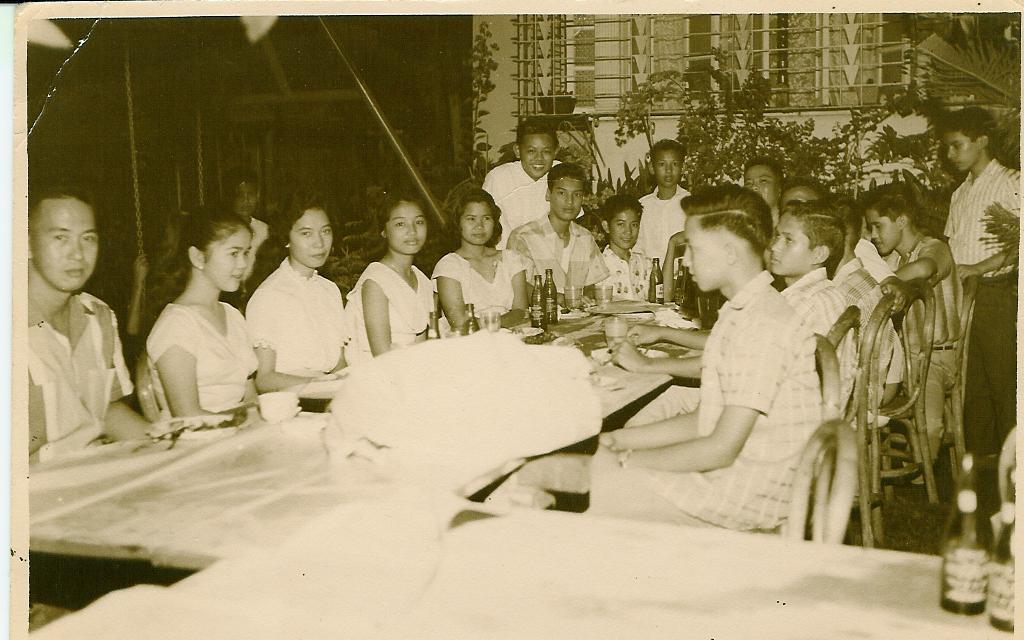 Family Party w/ SJA Students at Romulo Paez's residence