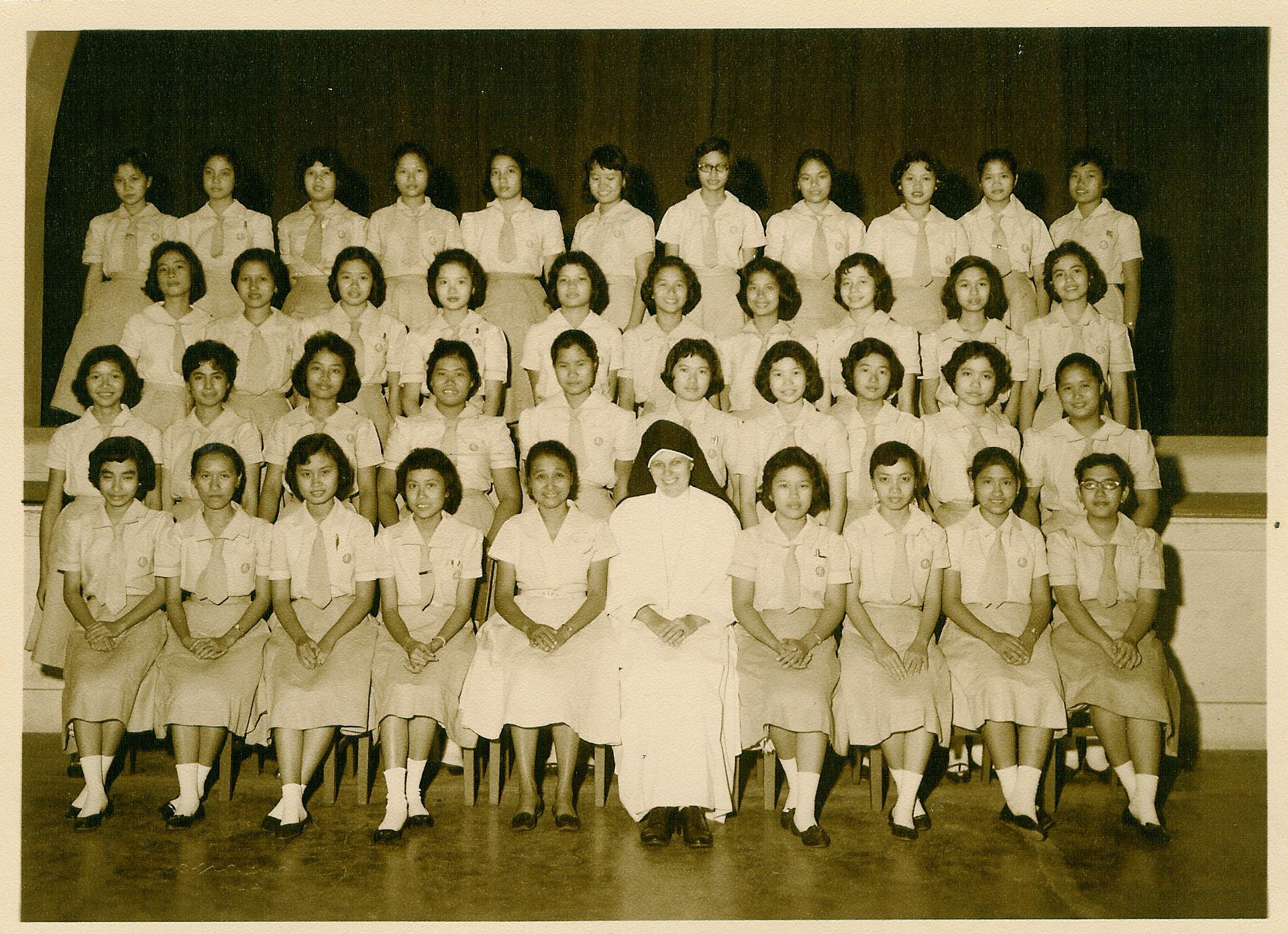 Teachers: Miss Salazar; Sr. Marie Lorraine