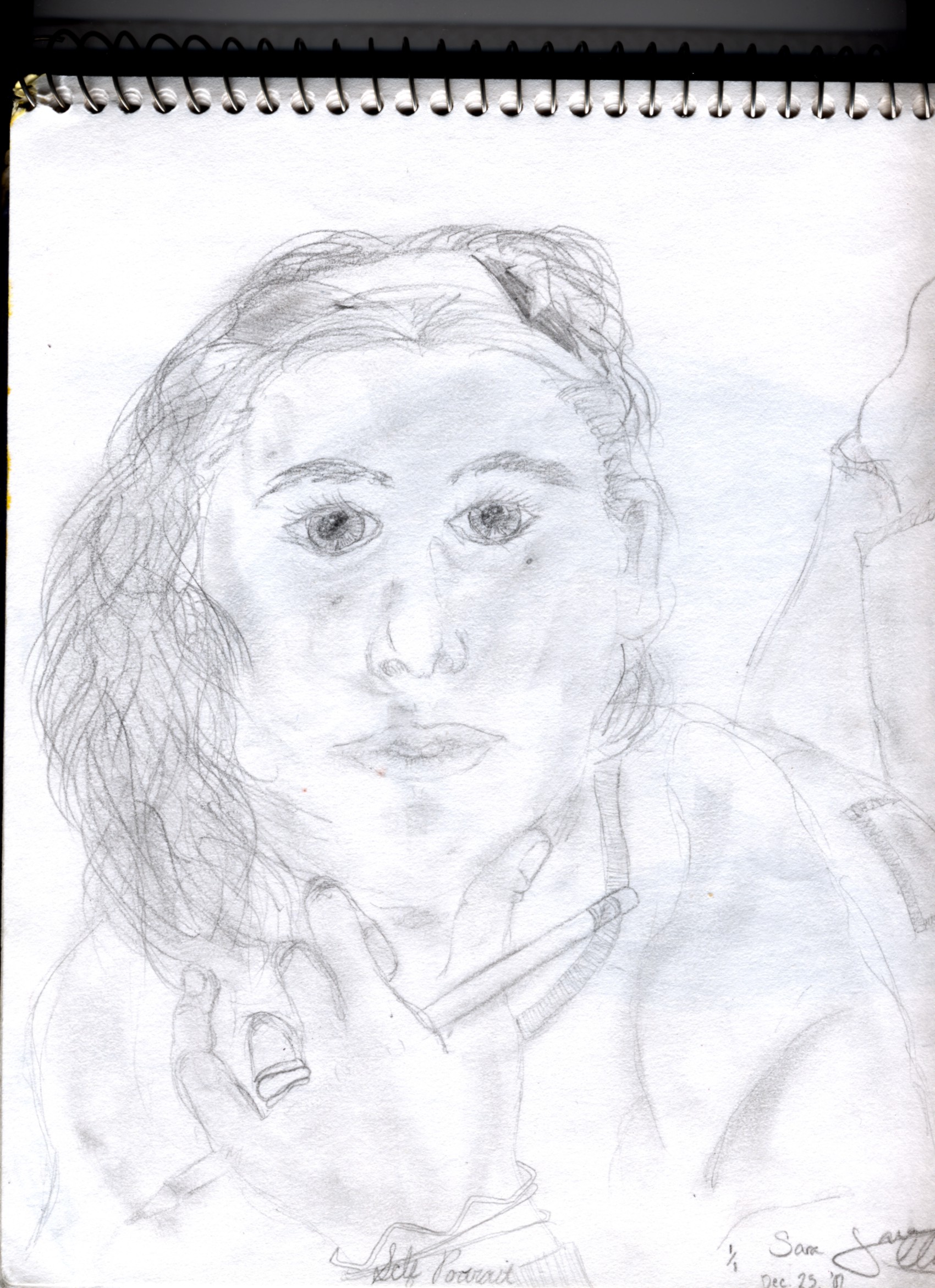 I wish I were as pretty as I can draw myself!