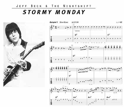 Picture of Jeff Beck and Stormy Monday Lyrics