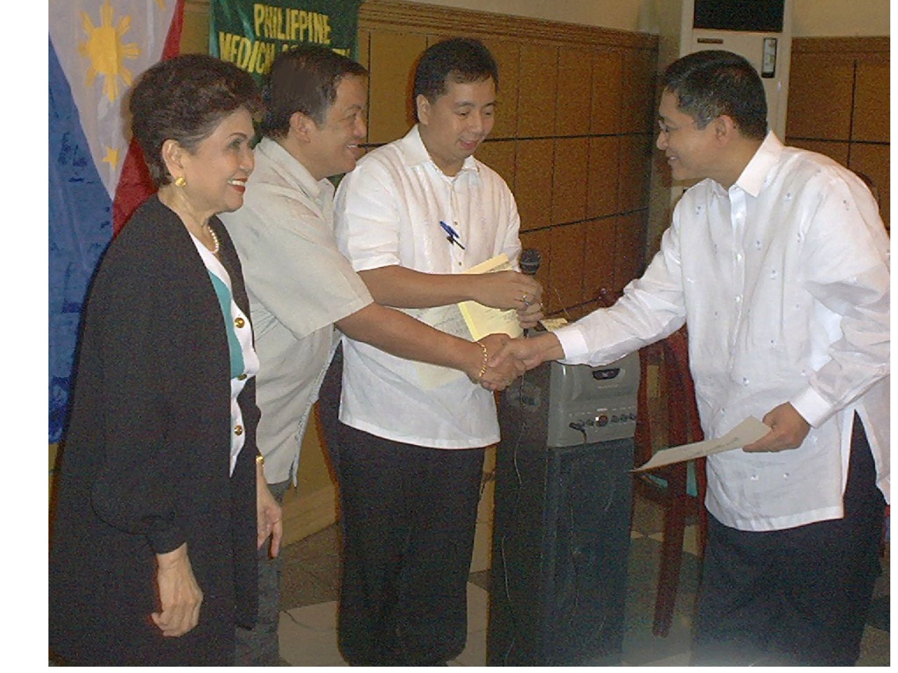 awarded to Dr. Francis Domingo