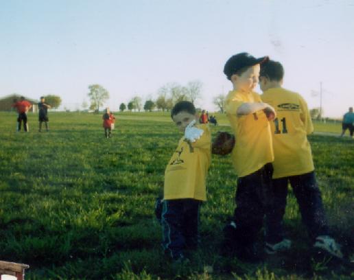 The littlest guy on the team!