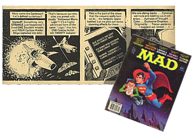 Mad Magazine's Battlestar Galactica satire