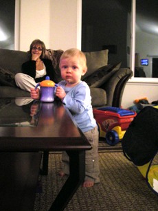 Grandma came to visit!