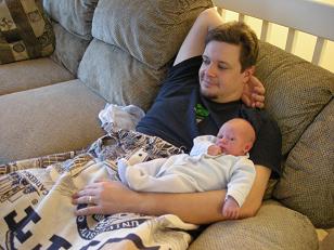 Me & Dad Watchin' TV