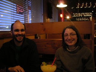 Mr. Lee and Miss Alex came to my birthday dinner!