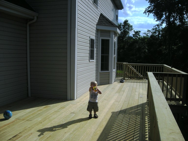 Our new deck