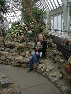 Me & Mom in the Desert Room