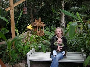 Mom & me at Phipp's Conservatory