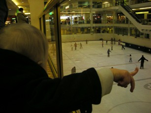 Watching the big kids skate