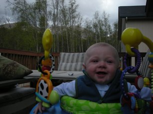 Me on the new deck