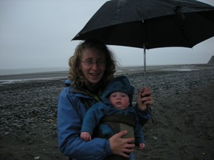 Visiting Tide Pools on Bishop's Beach