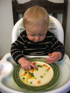 Eating veggies