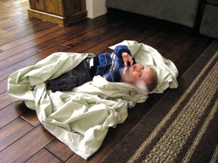 Playing on a sheet