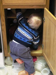 Tupperware cupboard