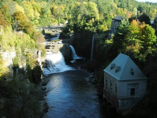 Waterfall & Mill