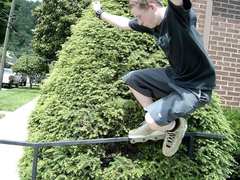 Patrick&nbsp;Duty&nbsp;Gets&nbsp;A&nbsp;HandRail&nbsp;Next&nbsp;To&nbsp;A&nbsp;Church