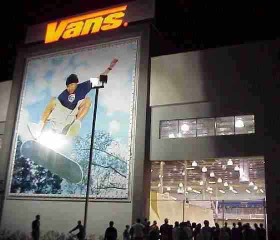New VANS Skatepark near Disneyland in L.A.