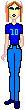 I made this one because I liked the elf-base and I wanted to make one for myself. Now I know how much goes into one little doll. I think this resembles me.