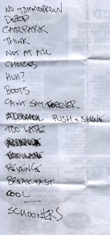 Set List 