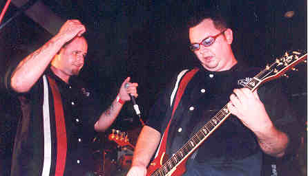 Pete about to give Gutsy the hug of his life!