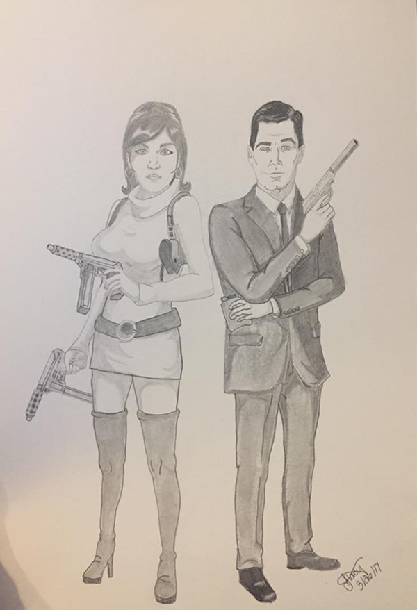 archer and lana