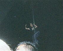 Crazy dude that was pole dancing on the tent pole thing.  Yay!